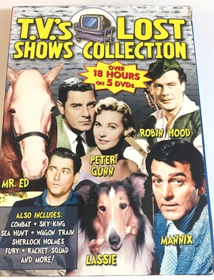 T.V.s  Lost Shows Collection:  Mr. Ed,  Lassie, Mannix + 2 more  5 DVD Box Set - Image 1 of 4