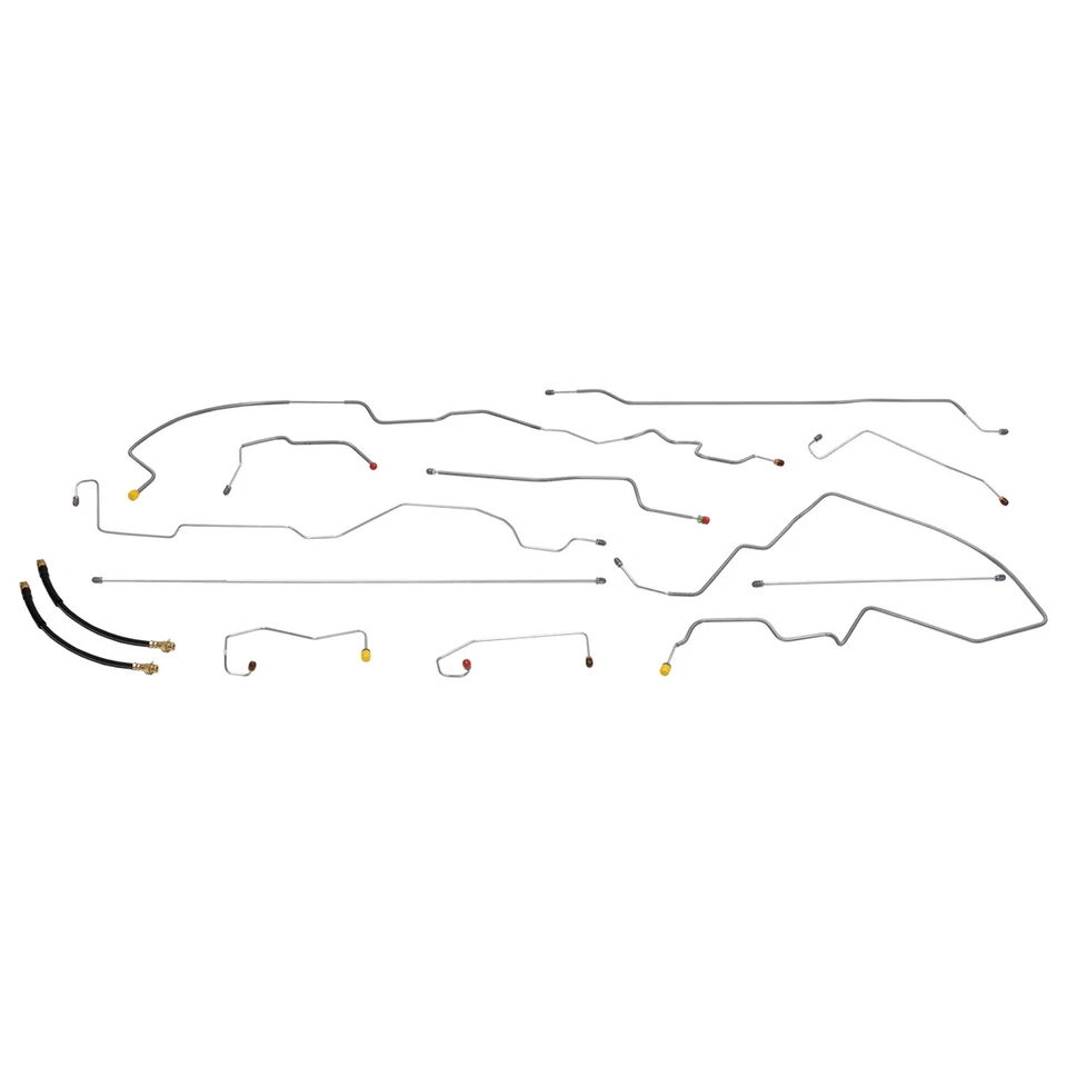 1997-2003 Ford F150 4wd Brake Line Set Rear Disc 4 wheel ABS Long bed Ext Cab OE - Image 1 of 4