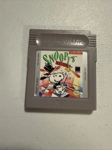 Snoopy's Magic Show (Nintendo Game Boy, 1990) Gameboy Tested Authentic Game - Foto 1 di 6