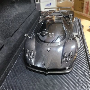 1:18 Almost Real Pagani Zonda F Carbon Black - Picture 1 of 7
