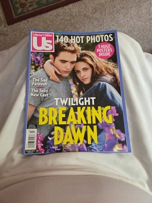 Us Magazine Collector’s Edition - Twilight Breaking Dawn 2012 - With Posters - Image 1 of 2