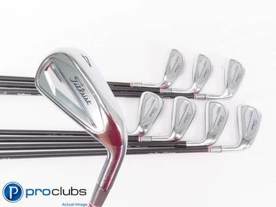 Nice Titleist '23 T350 4-PW,GW IRON SET - AXIOM 75 Stiff Flex Graph +1/2" 446942 - Image 1 of 4