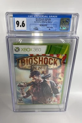 BioShock Infinite (Microsoft Xbox 360, 2013) CGC 9.6A+ SEALED - Image 1 of 2