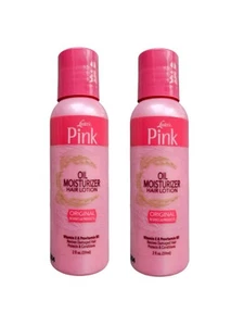 2x Luster's Pink Oil Moisturizer Hair Lotion with Vitamin E 2oz - Picture 1 of 4