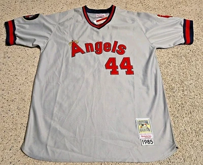 New Mitchell Ness Copperstown Men 55 California Angeles Reggie Jackson 44 Jersey - Image 1 of 4