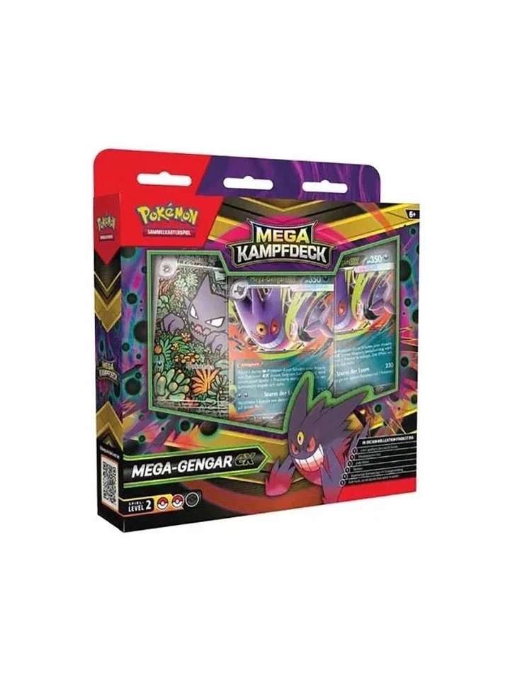 Pokemon Gengar Kampfdeck Mega Gengar ex  DEUTSCH 60 Karten Deck NEU & OVP - Bild 1 von 1