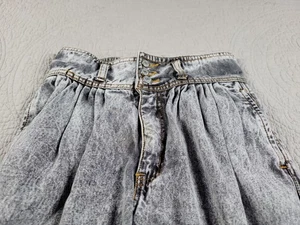 Vintage Jordache Jeans Womens Sz 10 BLUE Stone Wash Denim PLEATS FRONT EXCELLENT - Picture 1 of 11