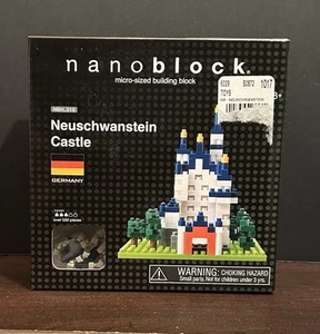 New Nanoblock Neuschwanstein Castle micro building block set - Picture 1 of 4