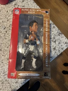 TOM BRADY New England Patriots SUPER BOWL 36 (XXXVI) MVP Bobblehead *LE /5000* - Picture 1 of 9