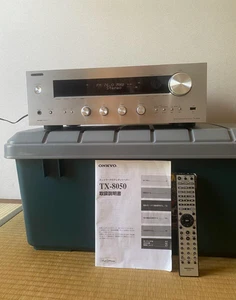 ONKYO TX-8050 NETWORK STEREO RECEIVER Amplifier 100W+100W 6Ω AC100V 50/60Hz - Picture 1 of 5