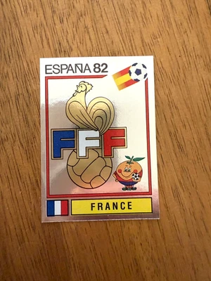 #274 - PANINI ESPANA 82 1982 - Badge FRANCE - Photo 1/4