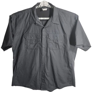 Vertx Phantom LT Short Sleeve Tactical Shirt SMG Smoke Grey 3XL Button Up VENTED - Picture 1 of 8