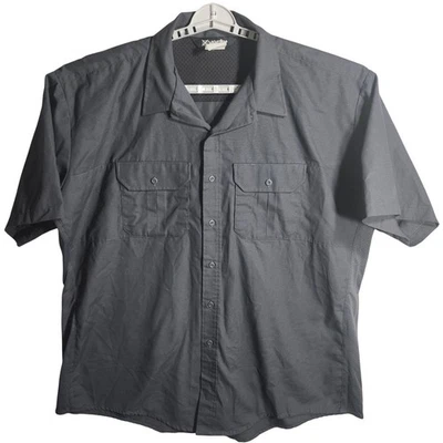 Vertx Phantom LT Short Sleeve Tactical Shirt SMG Smoke Grey 3XL Button Up VENTED - Image 1 of 4