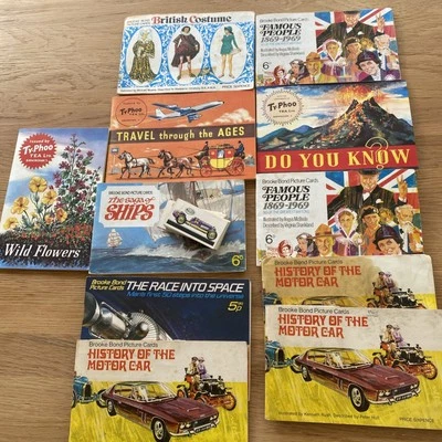 BROOKE BOND Picture Card Books Bundle - Image 1 of 4