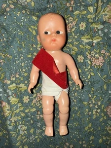 Vinyl Rubber Doll Vintage Baby New Year VINTAGE - Picture 1 of 17