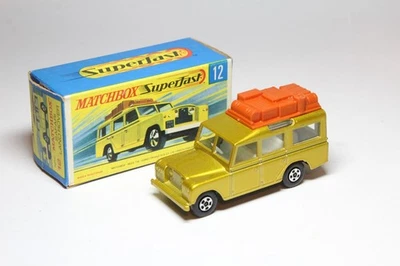 Matchbox Lesney Superfast MB 12 Land Rover Safari — 第 1/2 张图片