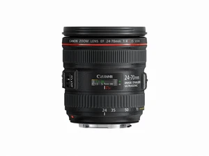 Canon EF 24-70mm f/4.0L IS USM Standard Zoom Lens - Picture 1 of 3