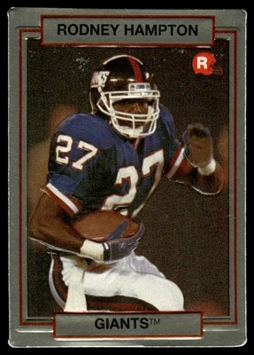 1990 Action Packed Rookie Update Rodney Hampton Rookie New York Giants #7 - Image 1 of 2