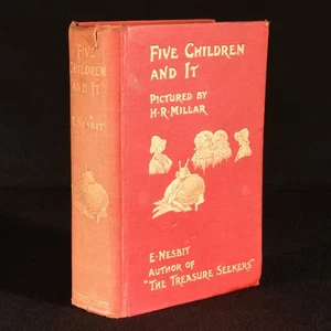1912 Five Children and It Edith Nesbit Fourth Impression Illustrated H R Millar - Bild 1 von 9