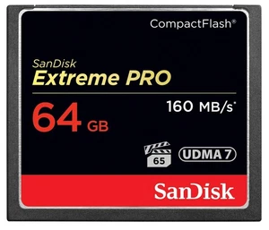 Sandisk Extreme Pro 64Gb Compactflash Card - Picture 1 of 3
