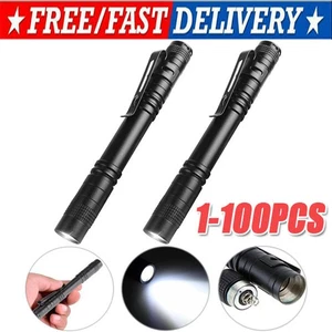Linterna LED pequeña 1-100 linterna linterna linterna para dentista camping senderismo lámpara de bolsillo - Imagen 1 de 9