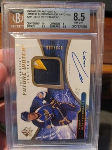 ALEX PIETRANGELO 08-09 SP AUTHENTIC FUTURE WATCH #231 ROOKIE PATCH AUTO RPA /100 - Picture 1 of 8