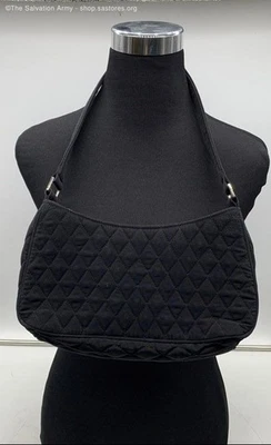 Vera Bradley Black Quilted Single Strap Shoulder Bag - Image 1 of 4