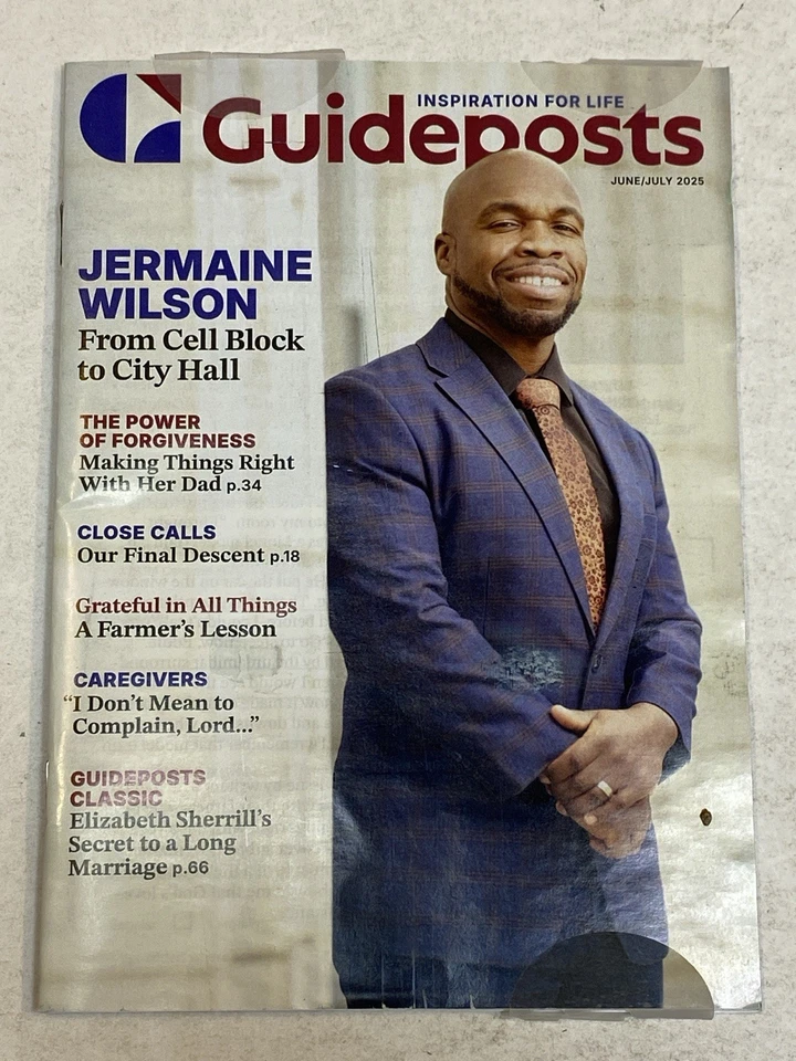 Guideposts Magazine June July 2025 Jermaine Wilson Forgiveness Grateful Farmer - Image 1 of 1
