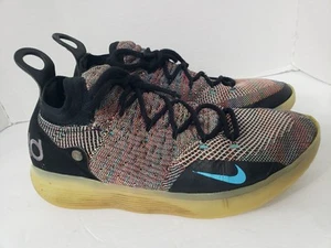 Nike Zoom KD 11 Multicolor Hombres Talla 11.5 Zapatos de Baloncesto Tenis AO2604-001 - Imagen 1 de 8