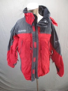 Columbia Interchange TECH Size M Womens Red Powder Skirt Snowboard Jacket 218 - Picture 1 of 10