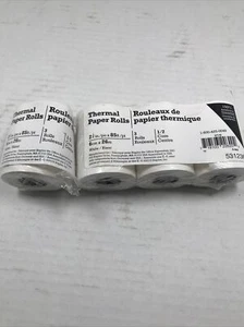 Staples Thermal Paper Rolls 2 1/4" x 85 ft White 531236 - 4rolls - Picture 1 of 2