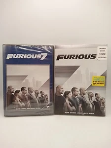 New!!! FURIOUS 7 DVD Sealed with Slipcover - Picture 1 of 2