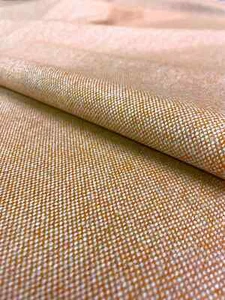 2.625 yd Camira Main Line Flax Lambeth Orange Woven Wool Upholstery Fabric MLF08 - Picture 1 of 9