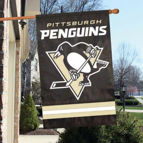 Pittsburgh Penguins NHL 28"x44" Huge High Quality Licensed Banner -Free Shipping - Image 1 of 1