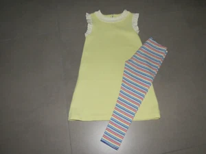 NEU o. E. Gr 122 Next Englandmode Kleid Ponte und passende Leggins Next Mädchen - Bild 1 von 6