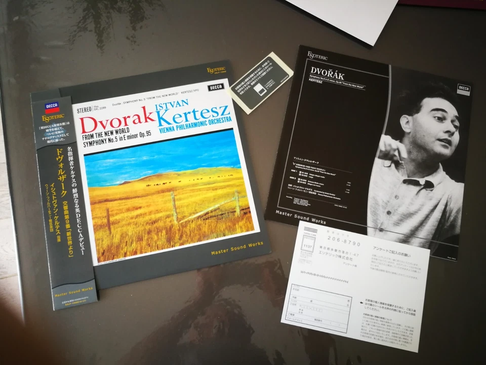 LP Esoteric ESLP Dvorak Sym 9 De La Nouvelle Monde Kertesz VPO Decca SXL 2289 - Photo 1/4