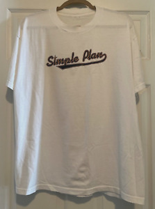 Simple Plan Rare promo t-shirt