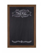 60cm Large Menu Wooden Blackboard - French Shabby Chic Style Wall Mounted