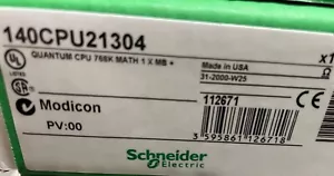 Neu im Karton SCHNEIDER 140CPU21304 Controller Modul - Bild 1 von 2