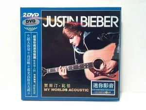 DVD Justin Bieber My Worlds Acoustic 2011 2 Blue-ray 2 DVD NM - Picture 1 of 4