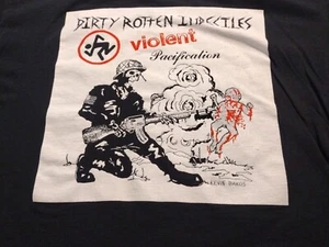Dirty Rotten Imbeciles Violent Pacification Album Cover T-ShirtBlack XL - Picture 1 of 3