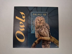 100 mint collectable sheet stamps, Palau Ural Owl, 2014- $3.00 - Picture 1 of 3