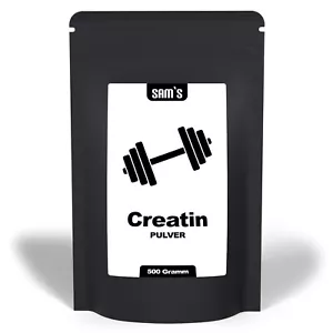 500 g — Creatin Monohydrat Pulver — 200 Mesh Kreatin — 100 % rein, ohne Zusätze - Bild 1 von 6
