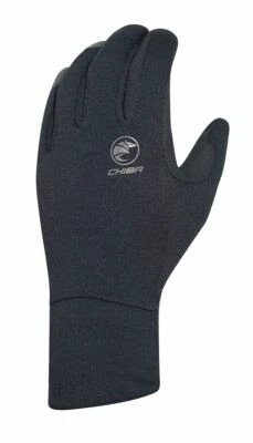 Chiba Polarfleece Winter Fahrrad Handschuhe schwarz 2026
