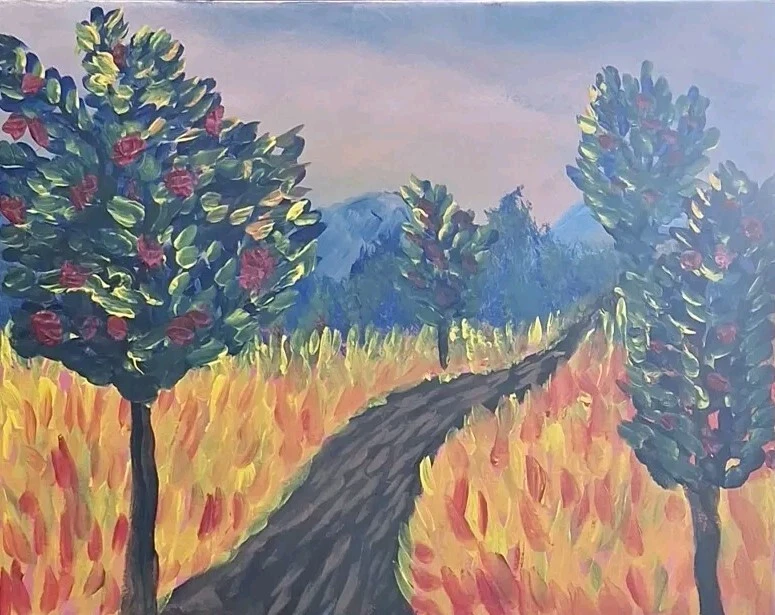 Oompa 2, Pintura Acrílica - 16x20 Obra de Arte Pintada a Mano sobre Lienzo Foto 1 de 1