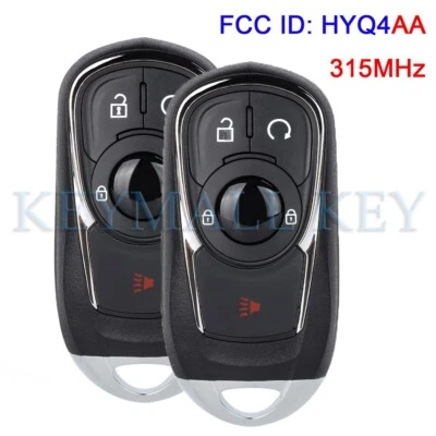 2 HYQ4AA 13506665B Smart Remote Key Fob for Buick Encore 2017 2018 2019 2020 Foto 1 de 4