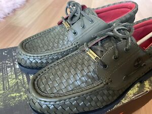 Supreme x Timberland Woven 3-Eye Lug Shoe FW22 Men’s Size 9.5 Brand New