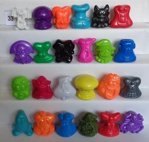 MCDONALD'S HAPPY MEAL MONSTER CRAZY BONES SET OF 24: ORIGINAL GOGOS & HALLOWEEN - Picture 1 of 1