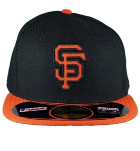 San Francisco Giants Fitted Hat - New Era 59FIFTY Cap schwarz orange MLB USA - Bild 1 von 3
