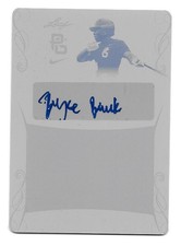 BRYCE BUSH 1/1 AUTO 2017 LEAF PERFECT GAME PRINT PLATE AUTOGRAPH WHITE SOX